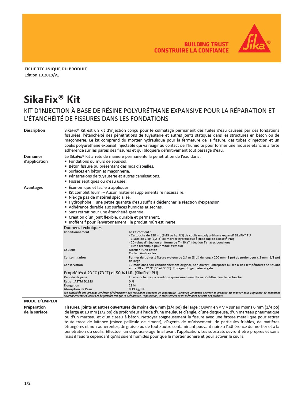 SikaFix® Kit