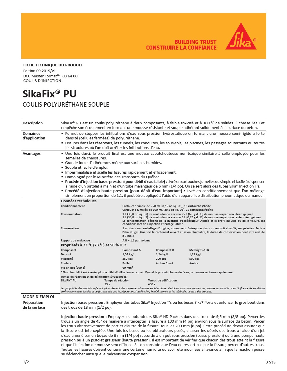 SikaFix® PU