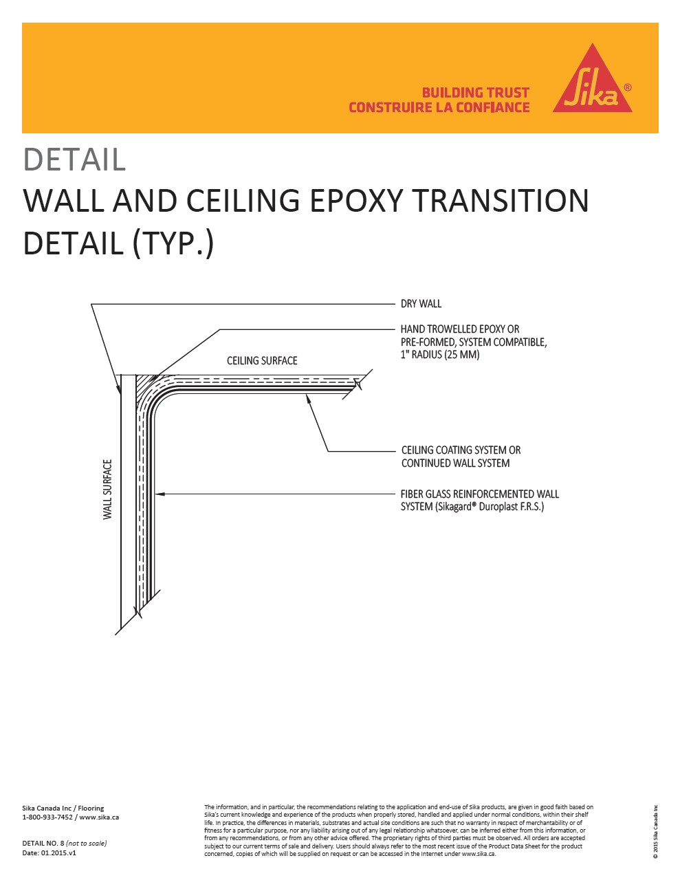8-Wall and Ceiling Epoxy Transition 