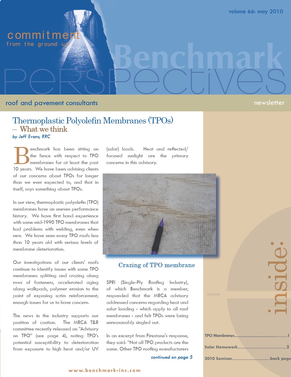 Research Report - Benchmark Perspectives On TPO Membranes 