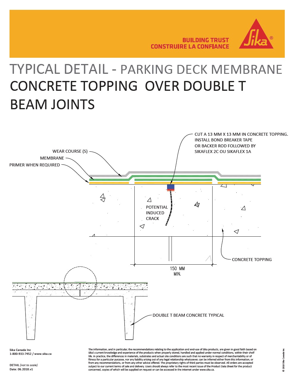 Parking Deck Membrane - Typical Details Booklet