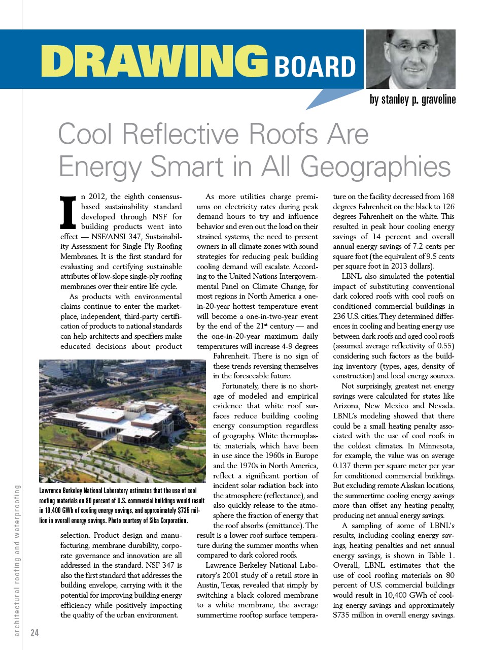 Cool Roofs are Energy Smart