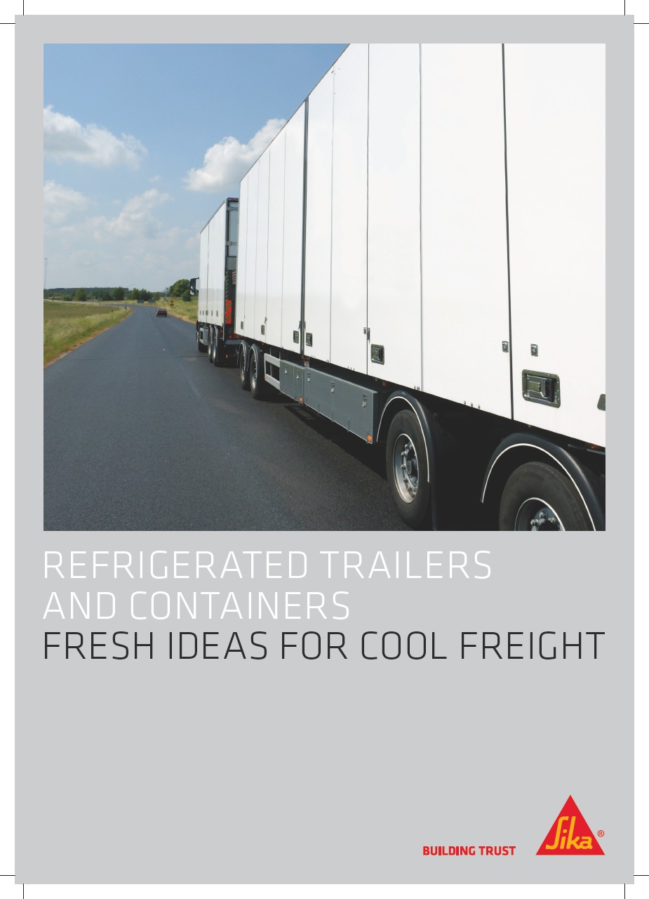 Refrigerated trailers and containers