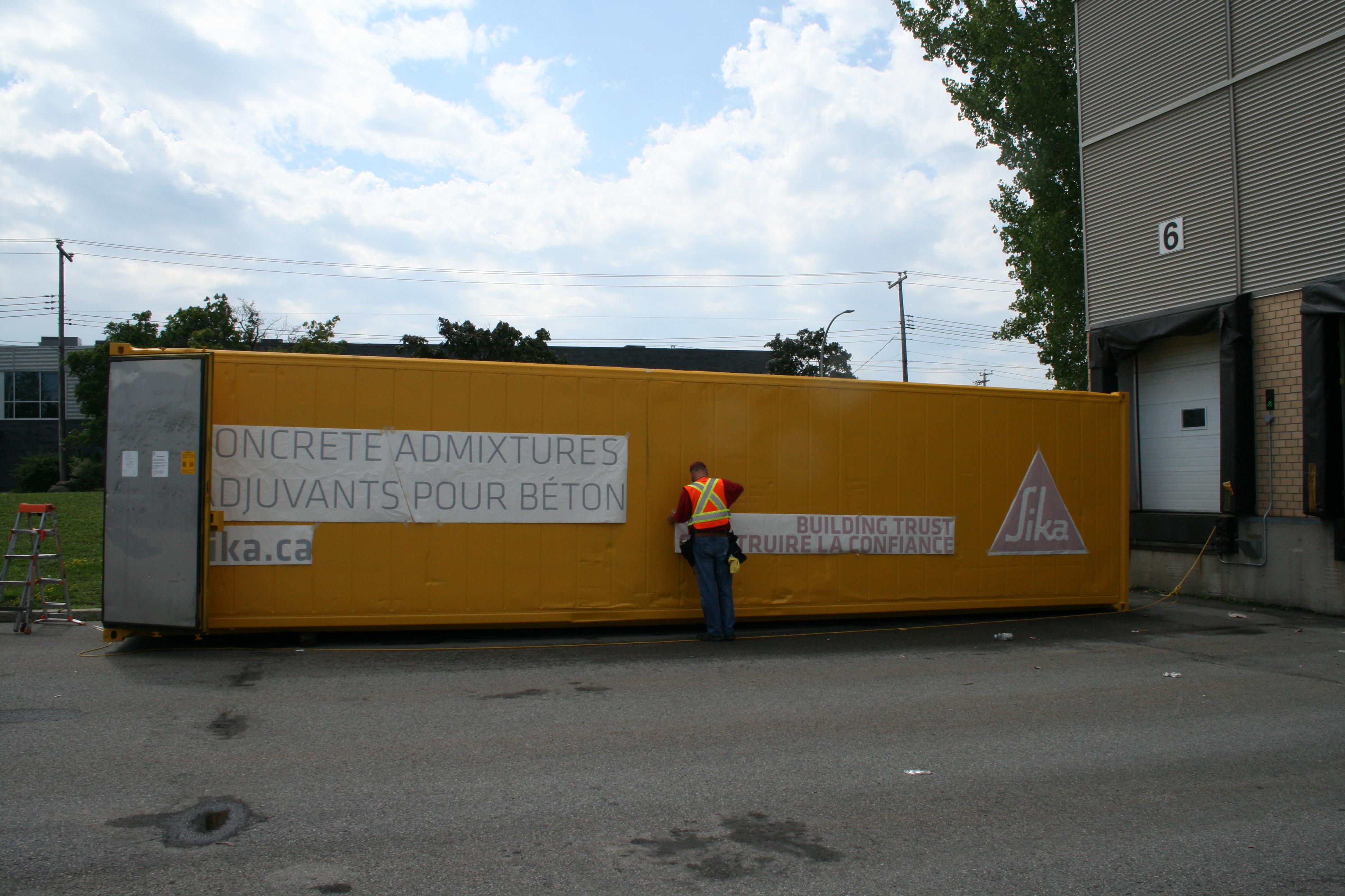 sika yellow truck admixtures